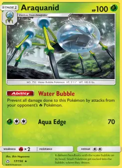 Pokémon-Karte Araquanid 017/156