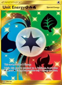 Pokémon-Karte Unit Energy GrassFireWater 170/156