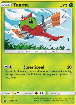 Pokémon-Karte Yanma 002/156