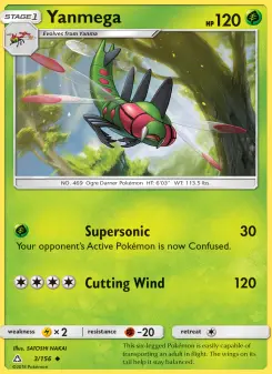 Pokémon-Karte Yanmega 003/156