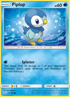 Pokémon-Karte Piplup 031/156