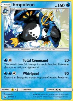 Pokémon-Karte Empoleon 034/156