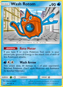 Pokémon-Karte Wash Rotom 040/156