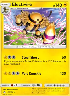 Pokémon-Karte Electivire 044/156