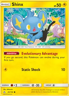 Pokémon-Karte Shinx 045/156