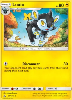 Pokémon-Karte Luxio 047/156
