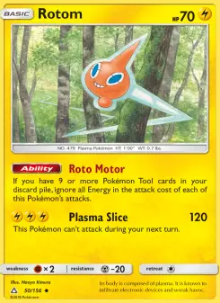 Pokémon-Karte Rotom 050/156