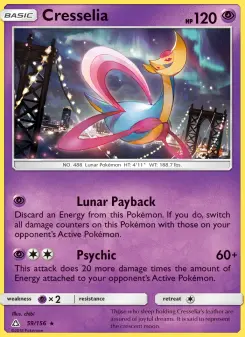 Pokémon-Karte Cresselia 059/156