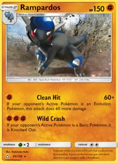 Pokémon-Karte Rampardos 065/156