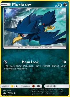 Pokémon-Karte Murkrow 071/156