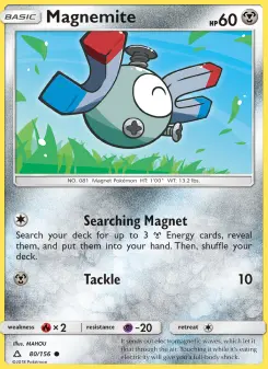 Pokémon-Karte Magnemite 080/156