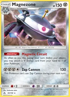 Pokémon-Karte Magnezone 083/156