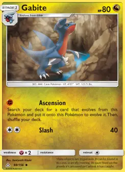 Pokémon-Karte Gabite 098/156