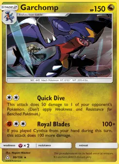 Pokémon-Karte Garchomp 099/156