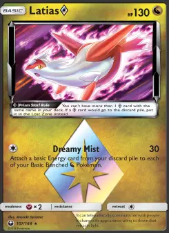 Pokémon-Karte Latias ◇ 107/168