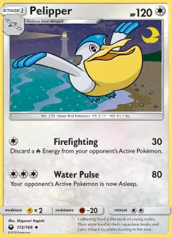 Pokémon-Karte Pelipper 112/168