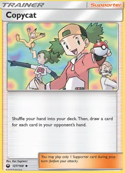 Pokémon-Karte Copycat 127/168