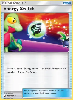 Pokémon-Karte Energy Switch 129/168