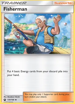 Pokémon-Karte Fisherman 130/168