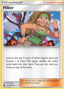 Pokémon-Karte Hiker 133/168