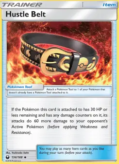 Pokémon-Karte Hustle Belt 134/168