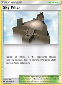 Pokémon-Karte Sky Pillar 144/168