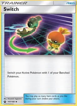 Pokémon-Karte Switch 147/168