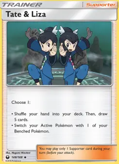 Pokémon-Karte Tate & Liza 148/168