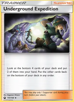 Pokémon-Karte Underground Expedition 150/168