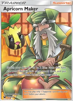 Pokémon-Karte Apricorn Maker 161/168