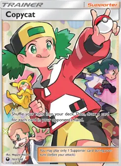 Pokémon-Karte Copycat 163/168