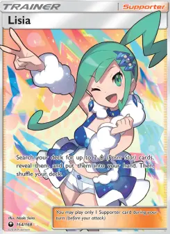 Pokémon-Karte Lisia 164/168