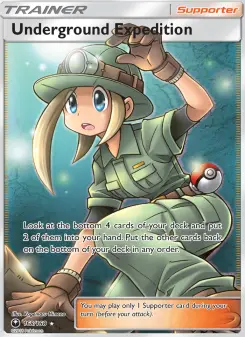 Pokémon-Karte Underground Expedition 168/168