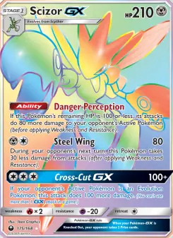 Pokémon-Karte Scizor GX 175/168