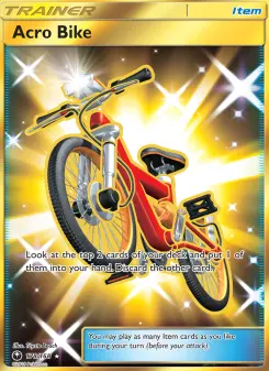 Pokémon-Karte Acro Bike 178/168