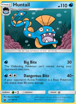 Pokémon-Karte Huntail 042/168