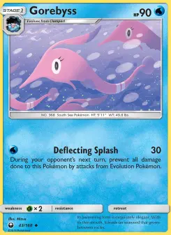 Pokémon-Karte Gorebyss 043/168