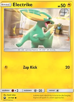 Pokémon-Karte Electrike 051/168