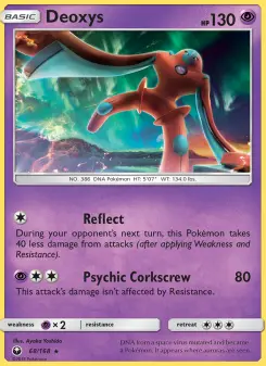 Pokémon-Karte Deoxys 068/168