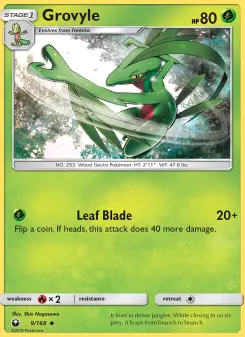 Pokémon-Karte Grovyle 009/168