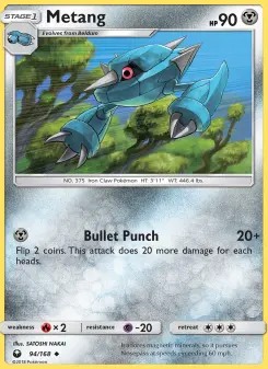 Pokémon-Karte Metang 094/168