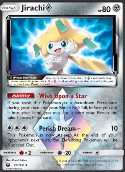 Pokémon-Karte Jirachi ◇ 097/168