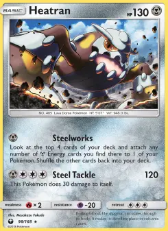 Pokémon-Karte Heatran 098/168