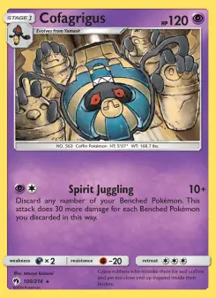 Pokémon-Karte Cofagrigus 100/214