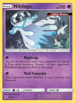 Pokémon-Karte Nihilego 106/214