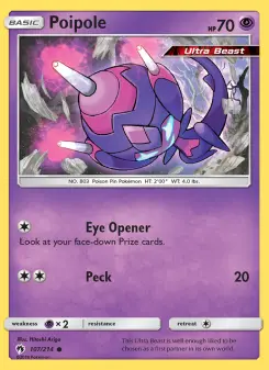 Pokémon-Karte Poipole 107/214