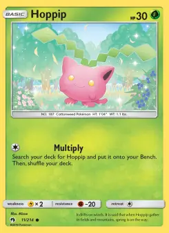 Pokémon-Karte Hoppip 011/214