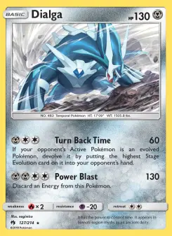 Pokémon-Karte Dialga 127/214
