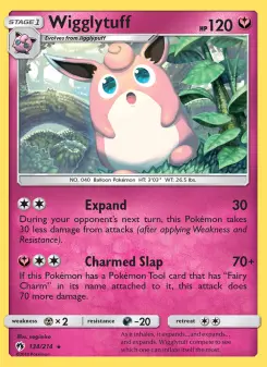Pokémon-Karte Wigglytuff 134/214