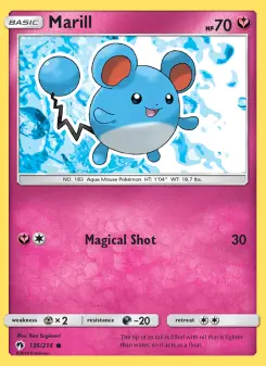 Pokémon-Karte Marill 135/214